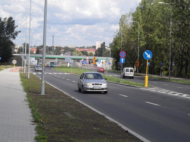 Wypadek na ul. 1 Maja w Rudzie. Doszło do niego w okolicach wytyczonego objazdu