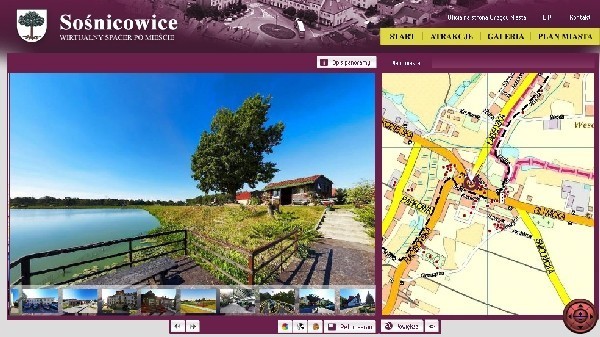 Sośnicowice
Na stronie gminy można odbyć wirtualny spacer....