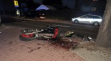 Wypadek na Kościuszki w Stargardzie. Kierująca suvem bmw wymusiła pierwszeństwo. Motocyklista trafił do szpitala. Ruch odbywa się wahadłowo