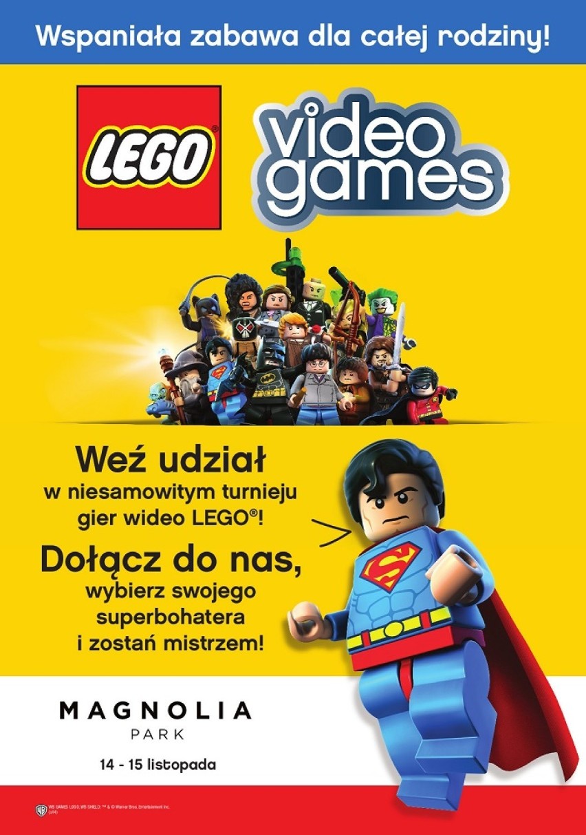 LEGO Video Games w Magnolia Park
14 i 15 listopada w godz....