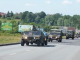 Amerykańscy żołnierze przejechali przez Kraśnik (ZDJĘCIA)