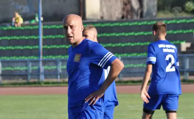 Karol Armata zdobył dla Neptuna trzeciego gola w meczu z Nidzianką.