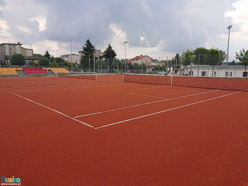 Buski Ośrodek Sportu i Rekreacji zaprasza na korty tenisowe