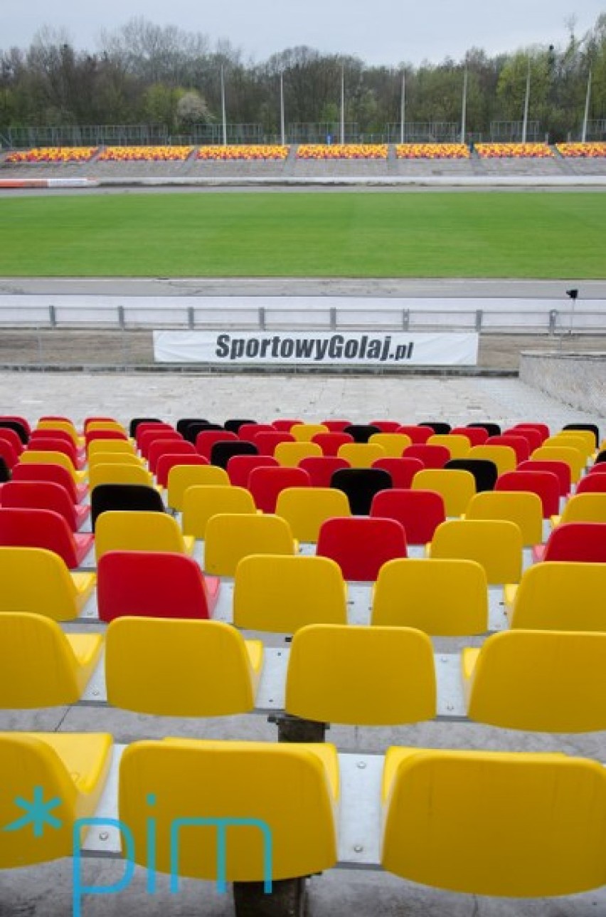 Zakończył się remont trybun stadionu na poznańskim Golęcinie