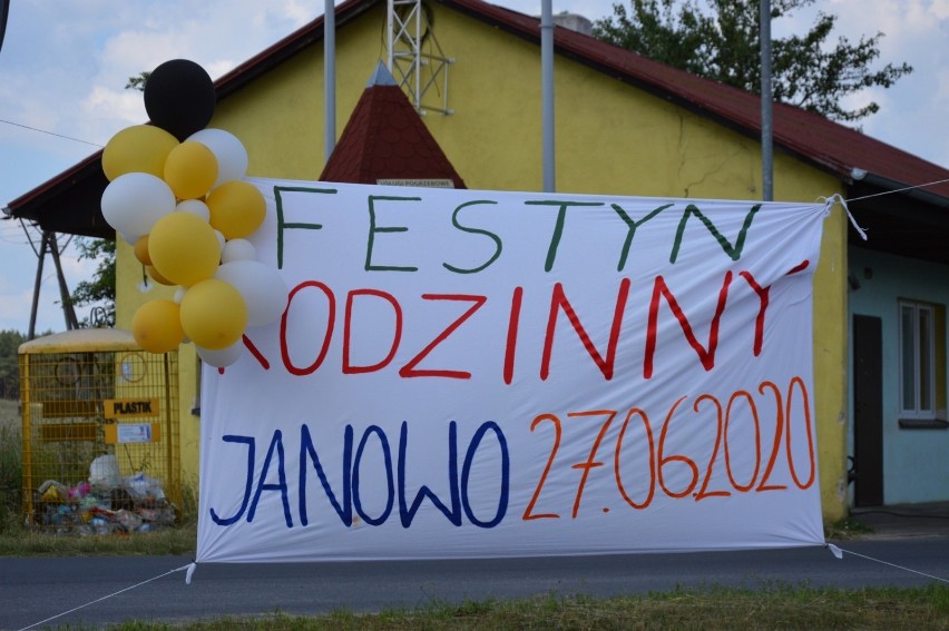 Festyn rodzinny w Janowie w gminie Pszczew