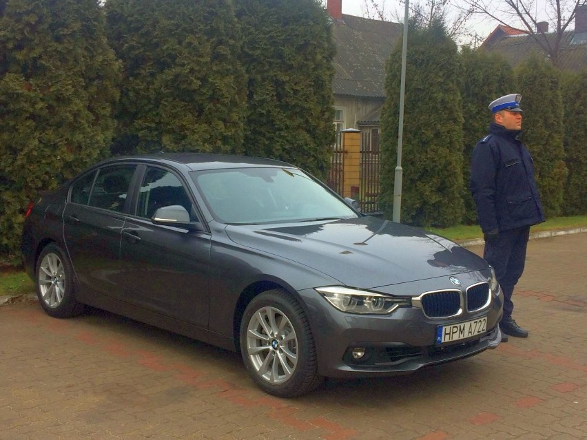 Nieoznakowany radiowóz marki BMW został już przekazany na...