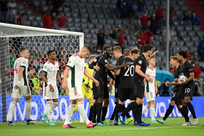 Euro 2020. Węgry - Niemcy 2:2 (1:0)