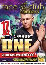 Walentynki z DJ. DNF w Face Clubie w Budzyniu 