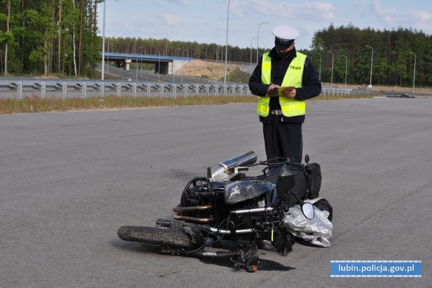  Śmiertelny wypadek na S3. Motocyklistę zauważyli inni kierowcy