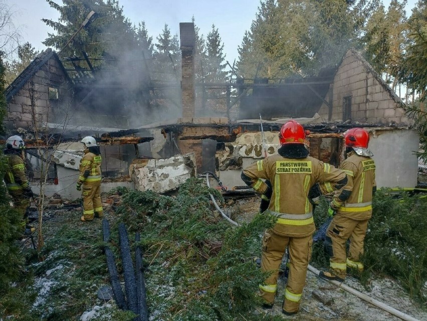 Spalił się dom w Nowejwsi Chełmińskiej. Jego właściciel...
