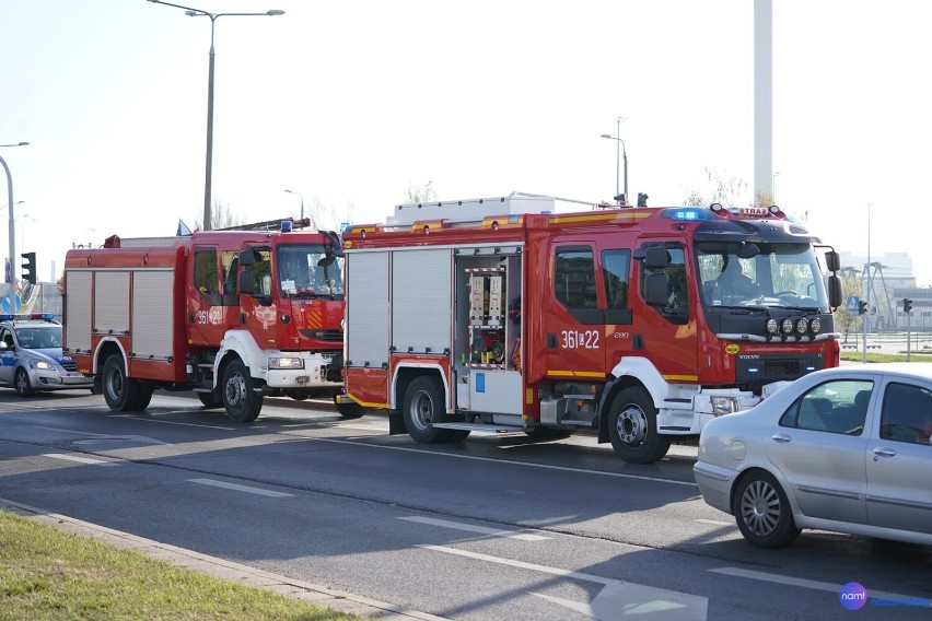 Wypadek BMW na Kruszyńskiej we Włocławku