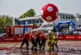 SAVO 2018: A tak w Poznaniu strażacy grają w piłkę... sikawkową. Hydroball na MTP [ZDJĘCIA, WIDEO]
