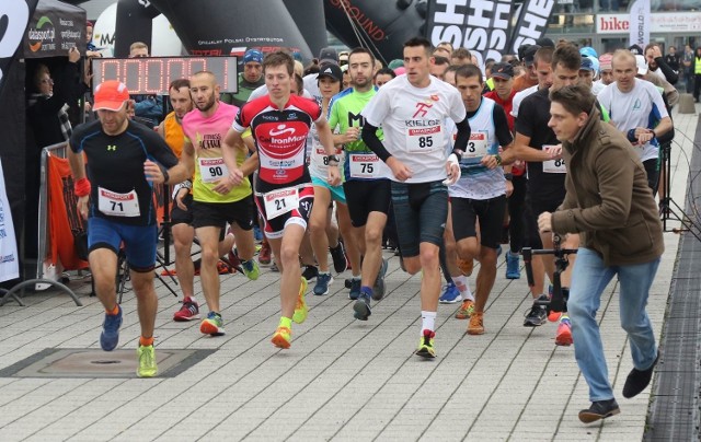 Na mecie biegu Kielce Bike-Expo Run stanęło ponad 70 amatorów i zawodowców z województwa oraz innych regionów.