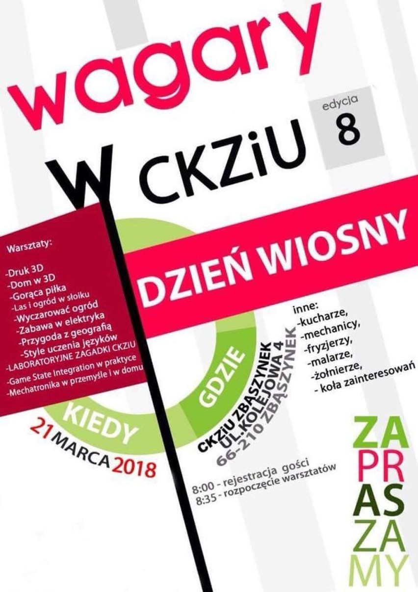 Wagary w Centrum Kształcenia Zawodowego i Ustawicznego im. Jana Pawła II w Zbąszynku