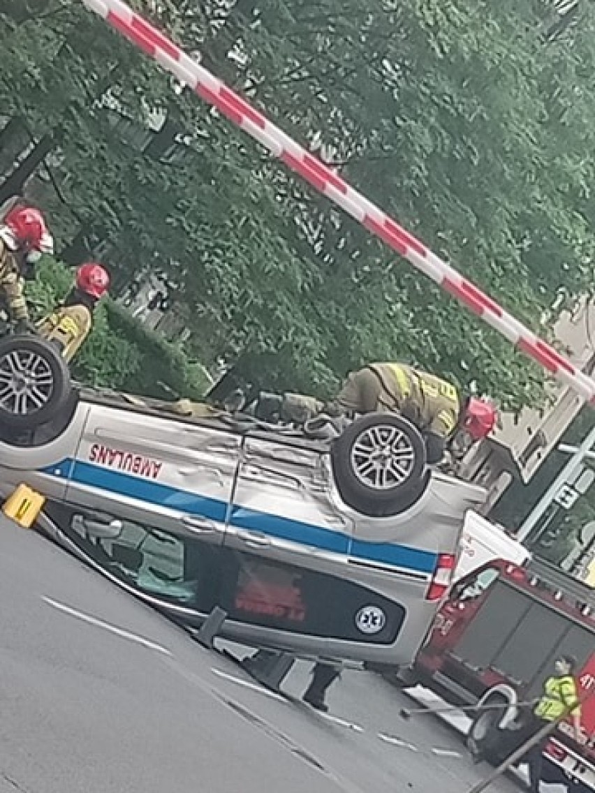 Do groźnie wyglądającej kolizji doszło 10 maja na ul....