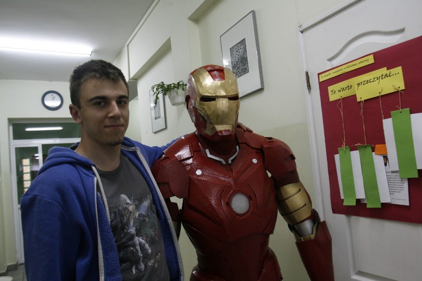 Iron Man z Legnicy dziełem ucznia V LO