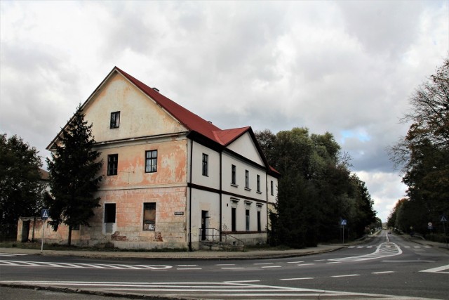 Budynek dawnej oberży w Zwierzyńcu. Tutaj w 1863 r. działał powstańczy szpital