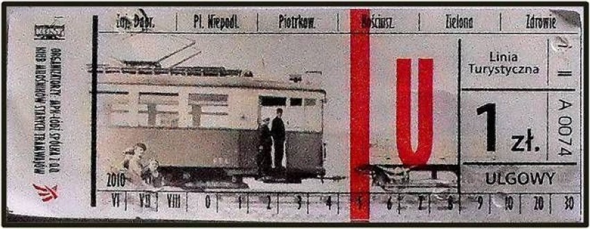 Bilet ulgowy zabytkowej linii tramwajowej "0".fot. Mariusz...