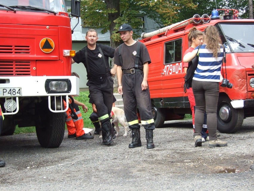 Straż Pożarna w Jastrzębiu: strażacy szukali w Parku...