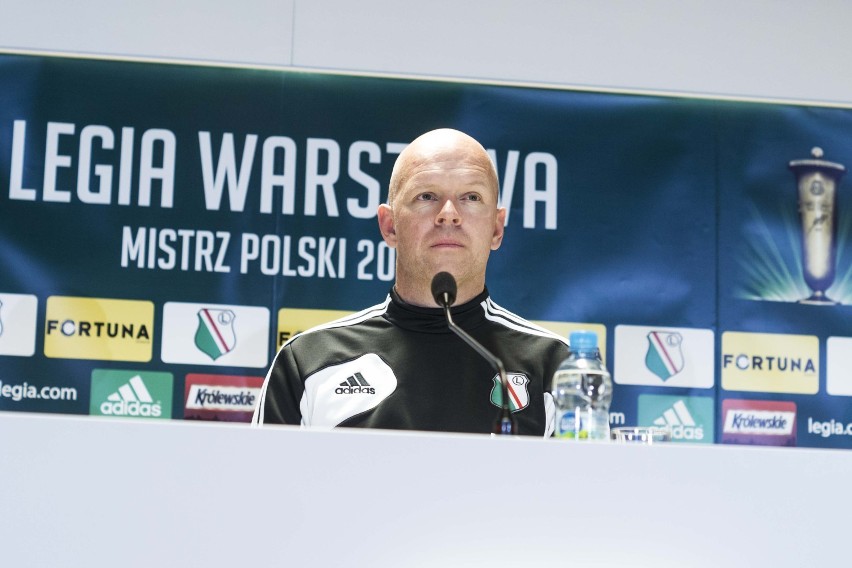 Legia Warszawa:Ruch Chorzów. Konferencja przed meczem