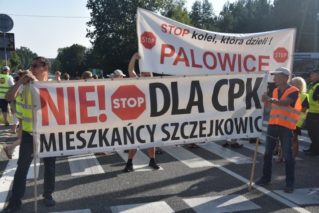 Protest na "Wiślance" trwał dokładnie godzinę.