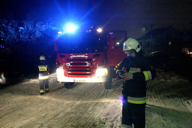 Strażacy prowadzą ciągłą obserwację Popradu w rejonie, gdzie wpływa on ze Słowacji do Polski
