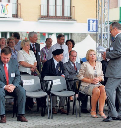 Miejsce dla prezydenckiej pary podczas inauguracji TKB w Wiśle. Prezydent jednak nie dotarł