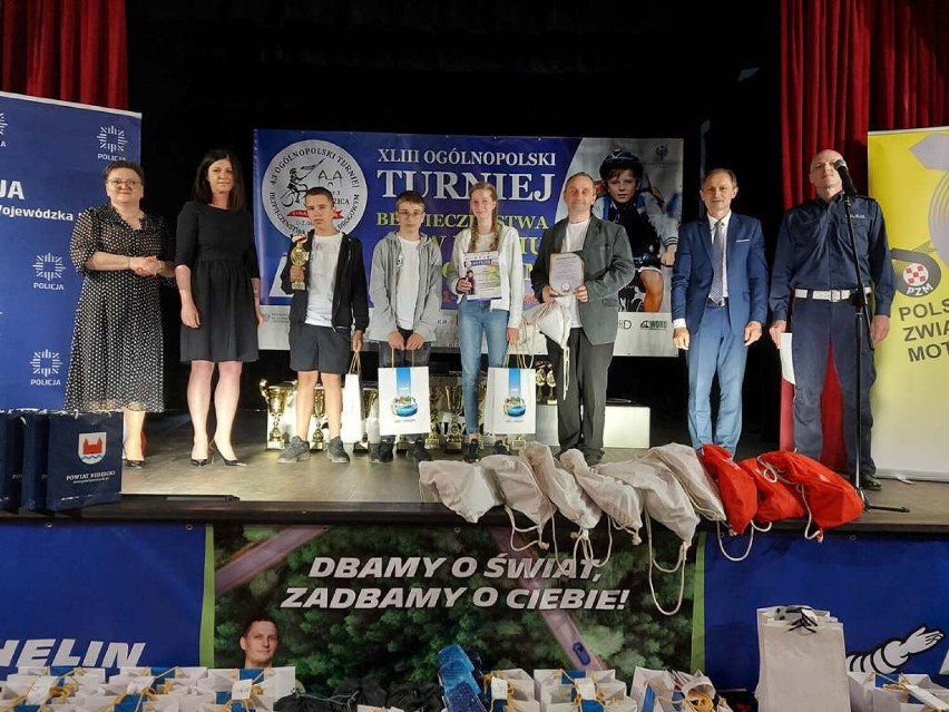 Uczniowie z Obry wygrali w finale wojewódzkiego Turnieju Bezpieczeństwa Ruchu Drogowego