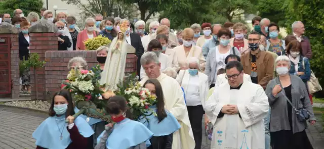 Nabożeństwo fatimskie - 13 lipca 2020 - w parafii bł. Karoliny w Tychach