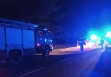Wypadek w Ciemniewie na DK 60. Zginął pieszy, został potrącony przez samochód