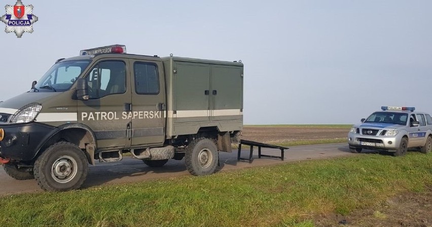 Zamość. 41-latek znalazł na swoim polu pociski z czasów II Wojny Światowej. Łącznie na posesji znajdowało się 16 sztuk amunicji