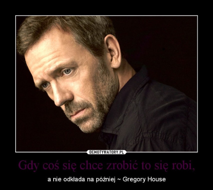 Hugh Laurie w Poznaniu: Przypominamy teksty z Dr. House'a