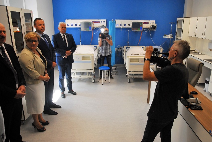 Otwarto nową salę opieki kardiologicznej w szpitalu w Tomaszowie