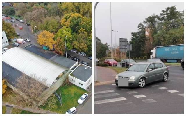 Kierowcy oczekujący na pobranie wymazu na ulicy Lunewil we Włocławku blokują drogę.