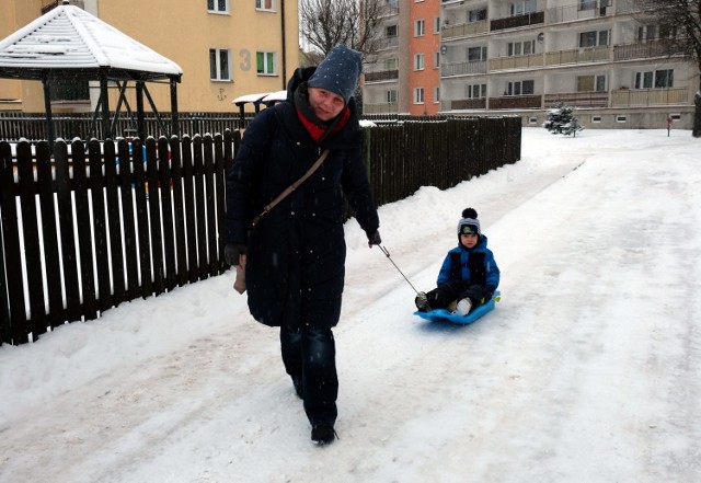 Wtorkowy poranek na ulicach Człuchowa w obiektywie naszego reportera.