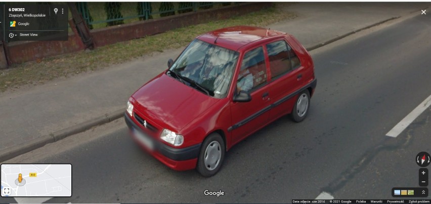 Przyłapani przez Google Street View