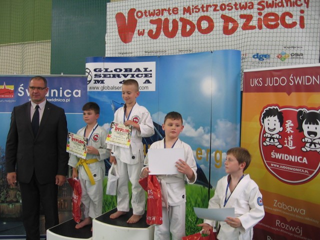 Judocy Start Strzegom z medalami