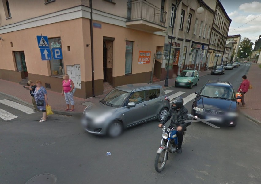 Centrum Wielunia na Google Street View. Letnie wspomnienie sprzed lat