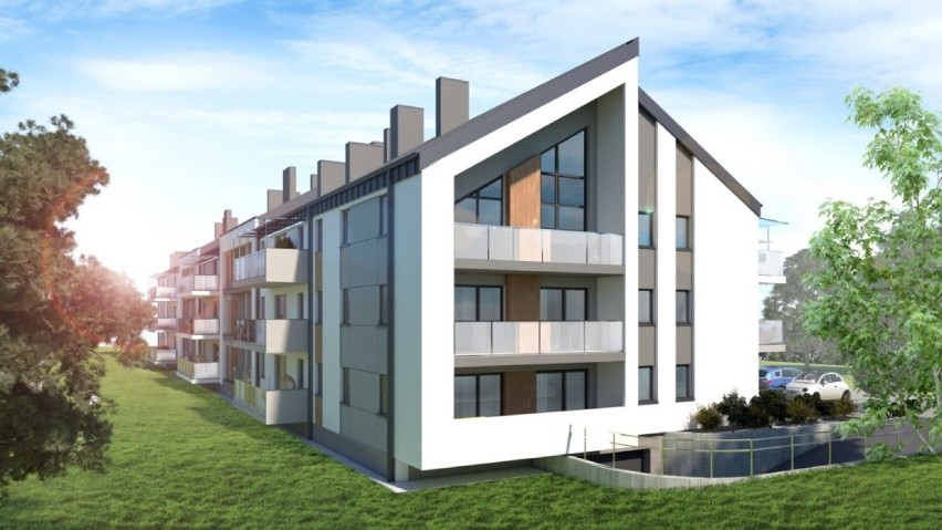 W Busku - Zdroju na ulicy Młyńskiej powstają nowe apartamenty (ZOBACZ WIZUALIZACJE)