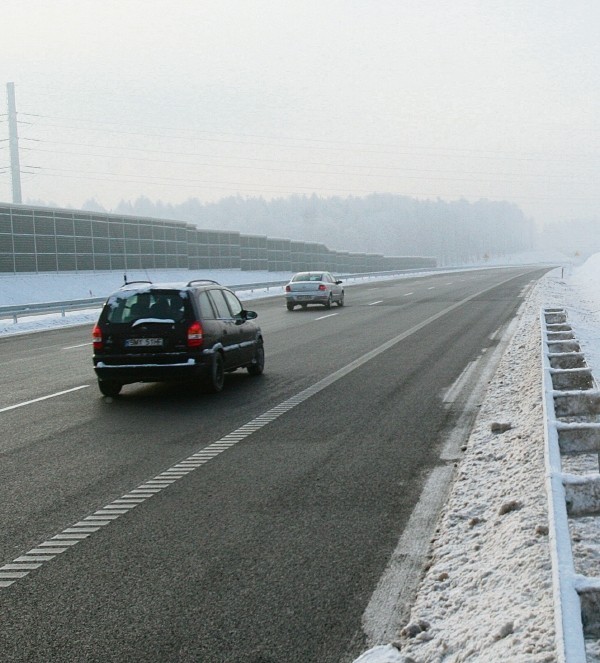 Pokonanie 7,5-kilometrowego odcinka A1 zajęło kilka minut.