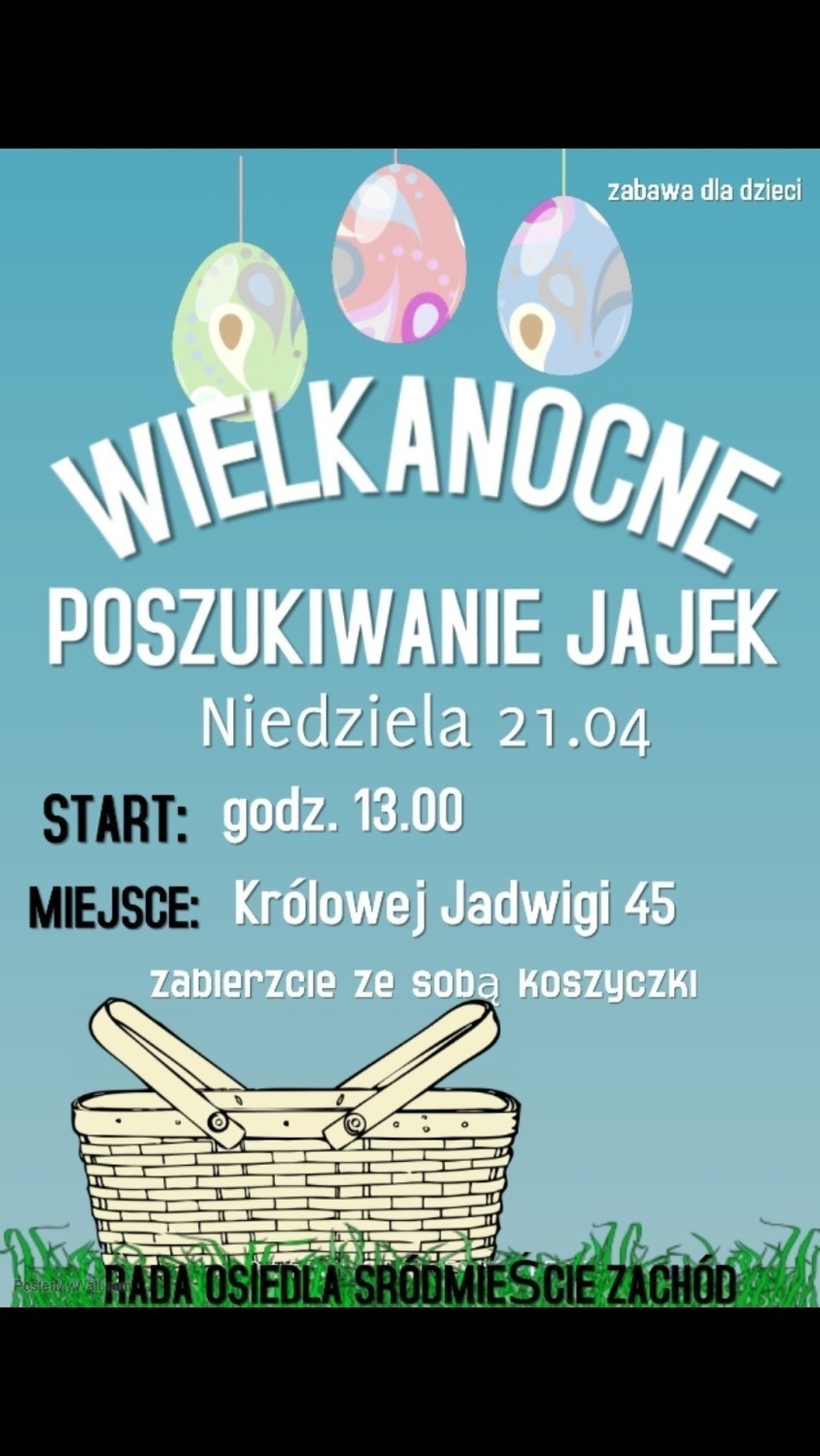 Wielkanocne poszukiwanie jajek w Szczecinie [WIDEO]