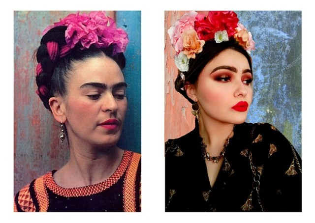 Autor zdjęcia: WERONIKA SZCZEPAŃSKA
Obraz: FRIDA KHALO: I paint My Reality
Autor obrazu: Ebony London Art Studio, olej na płótnie