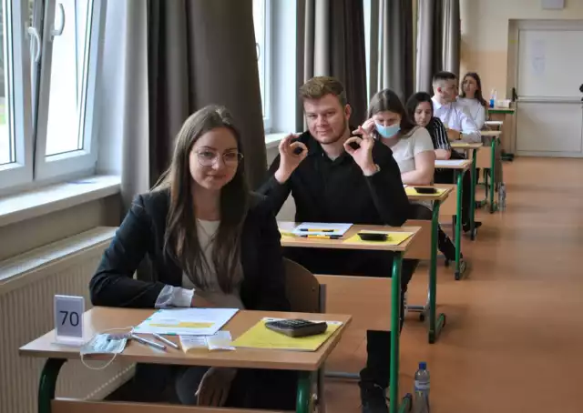 Absolwenci Zespołu Szkół Zawodowych w Wolsztynie z pozytywnym nastawieniem podeszli do egzaminu z matematyki