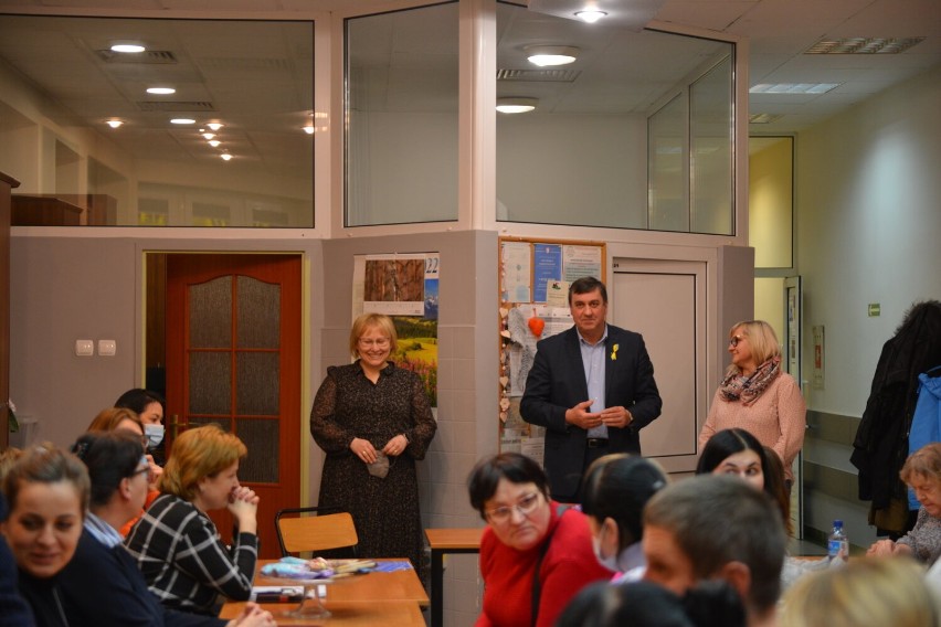Spotkanie z uchodźcami Ukrainy w Kościanie