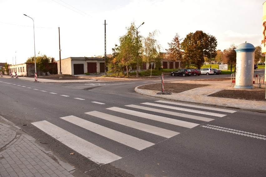 Tak wygląda ulica Aliantów w Żninie (stan na 18.10.2020).