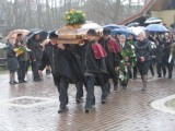 Pogrzeb radnej Genewefy Kasprzyk z Luzina [ZDJĘCIA]
