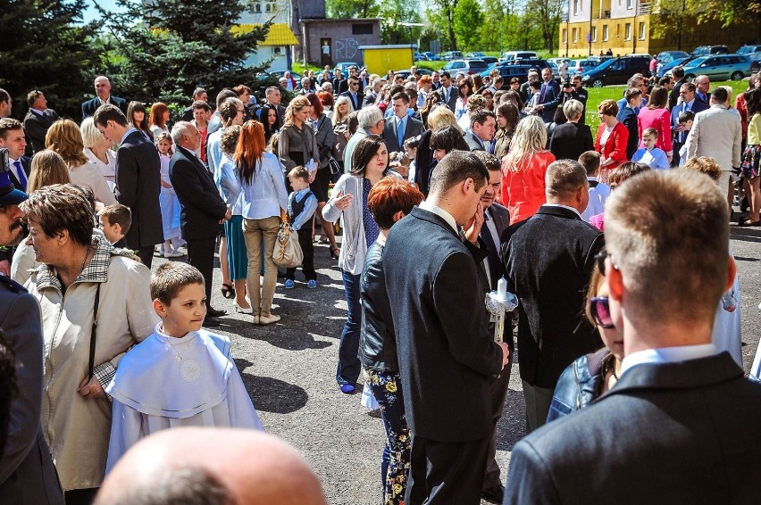 Komunie 2014 w Skierniewicach: parafia pw. Wniebowzięcia NMP