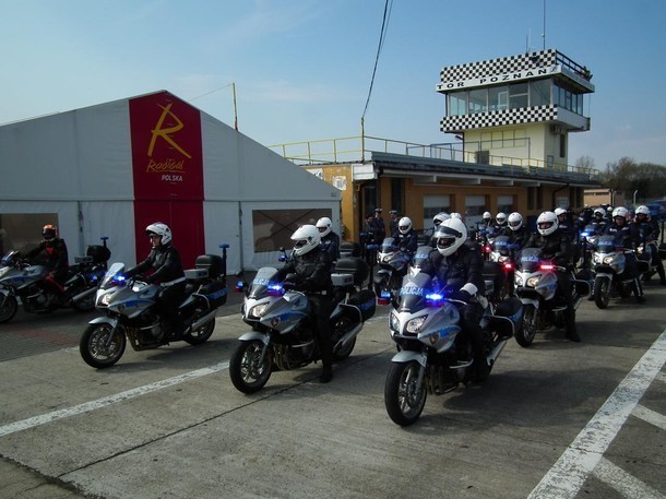 Policjanci testowali nowe motocykle