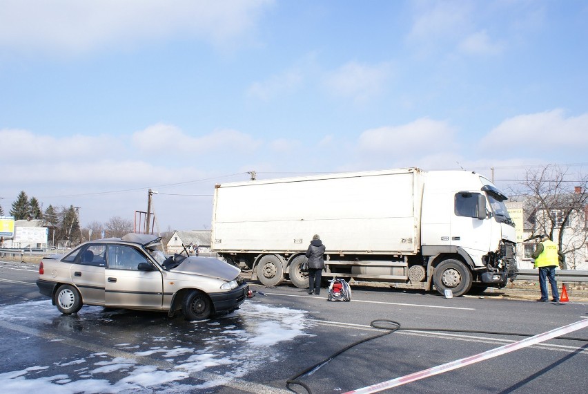 Wypadek w Moszczance