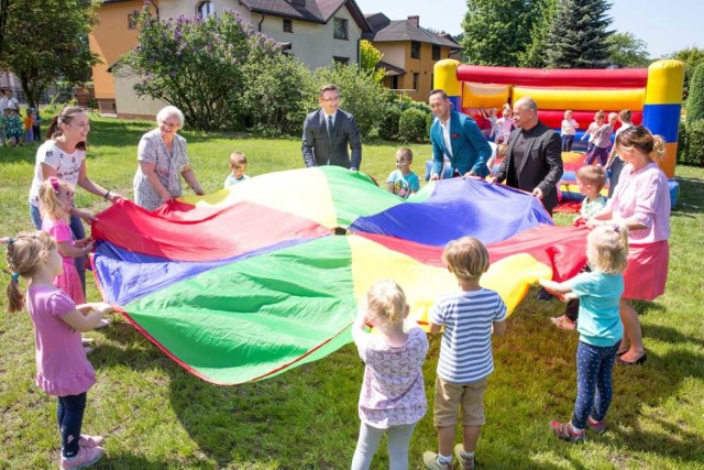 Symboliczne otwarcie przedszkola po modernizacji